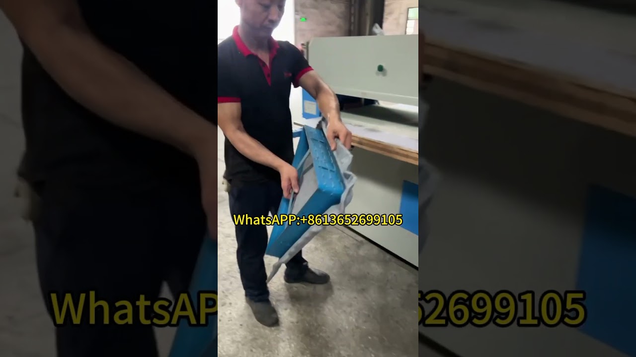 3D acoustic panels die cutting machine